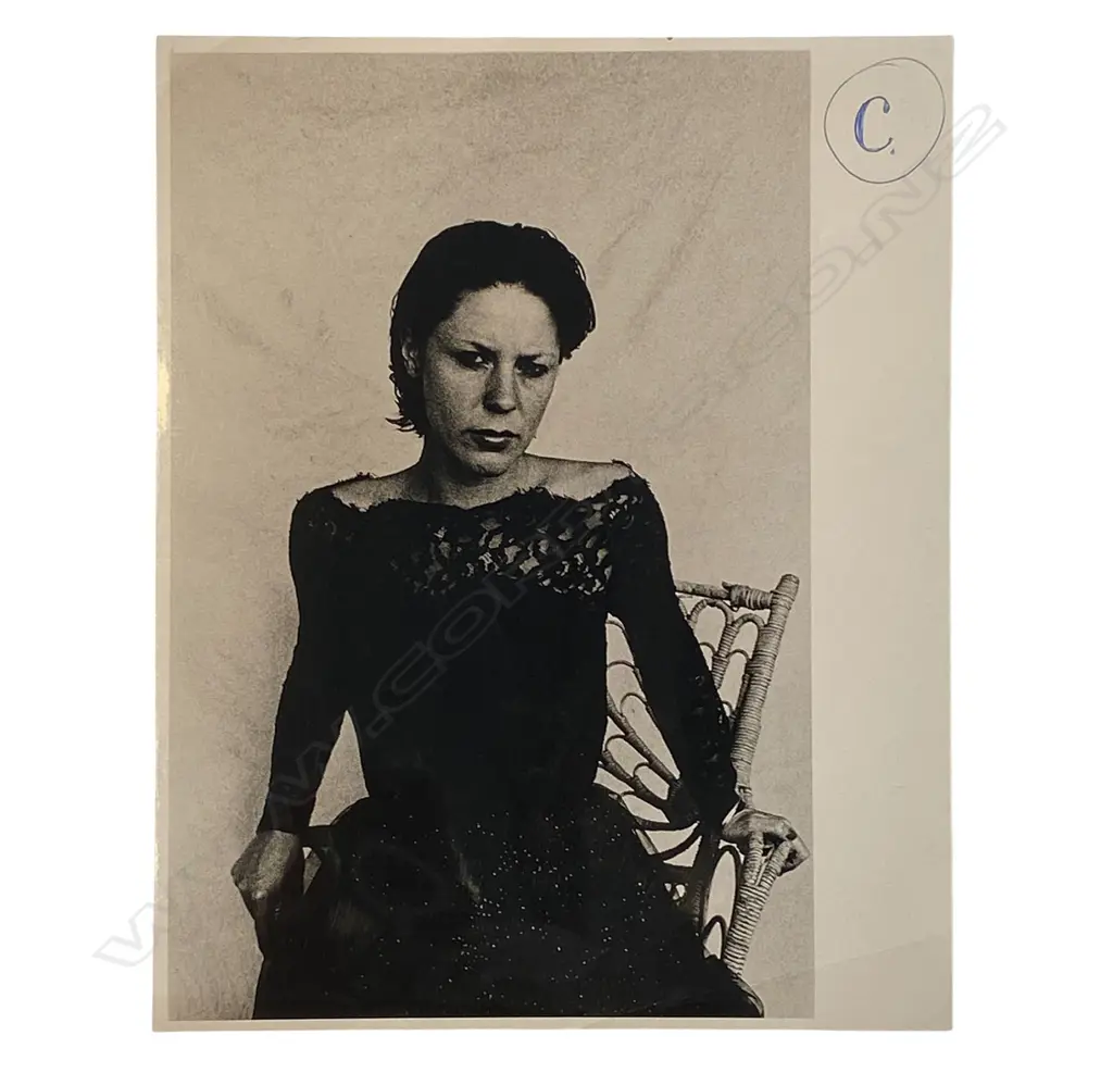Peter Peryer 'Woman in evening dress', 1979 (Erika) Image 1++